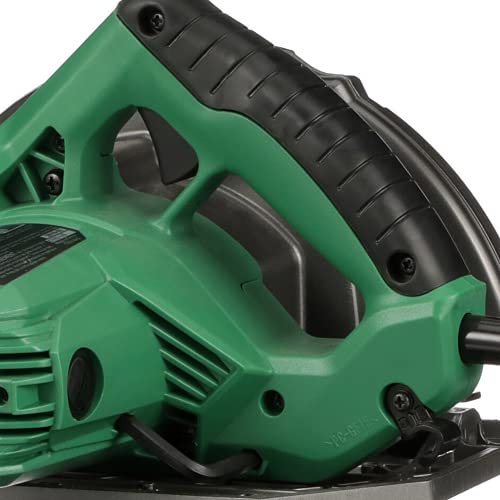Metabo HPT 7-1/4-Inch Circular Saw Kit | 6,000 Rpm, 15-Amp Motor | Integrated Dust Blower | 24T Premium Framing/Ripping Blade | Single Handed Bevel Adjustment | C7SB3 - style: Metabo HPT C7SB3 Circular Saw