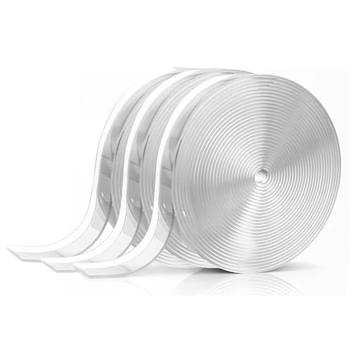 Alien Draft Seal Set of 49 Feet Anti-Draft Adhesive and Flexible Flap to Seal Gaps Around Doors and Windows As Seen On TV - size: 49 Feet - Pack of 1