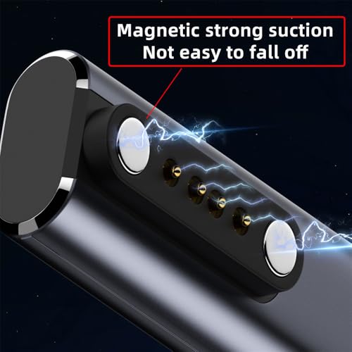 2 Pack USB C to Smart Watch Charger Magnetic Charging Adapter for Pitch 7.62mm 2Pin/4Pin Smart Watch/Bone Conduction Headphone - style: Pitch 7.62mm