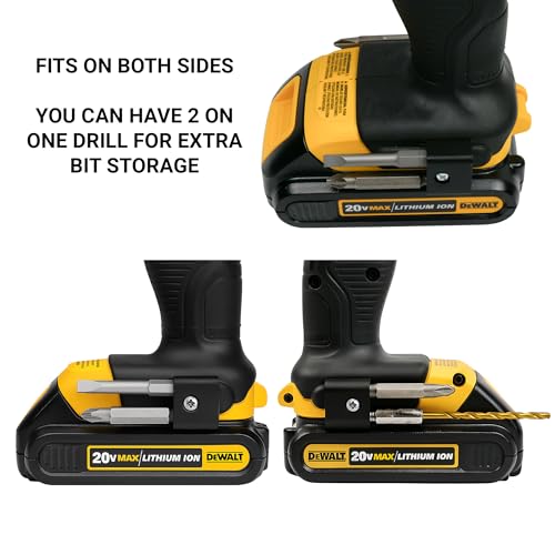 Magnetic Bit Holder for DEWALT 20V Drill Driver Bits Set Low Profile Tool Accessories, 2 Pack