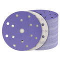 50Pcs 6 Inch Sanding Discs 180 Grit, Hook and Loop Orbital Sandpaper - style: 180Grit-50Pcs