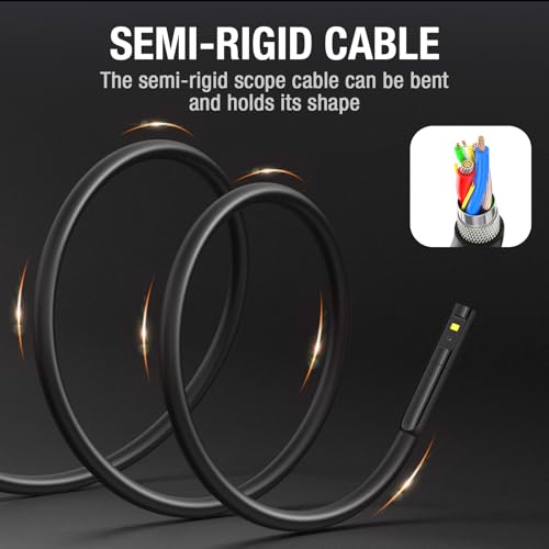 Teslong Dual Lens 16.5FT Endoscope Camera for Drain & Plumbing Inspection - size: 16.5FT