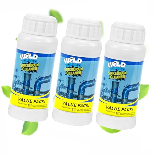 Drain Cleaner Powder, Wild Tornado Sink and Drain Cleaner 3Pcs - size: 3Pcs
