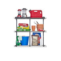 Rubbermaid Fasttrack Rail Storage 36"x12" 3-Shelf Kit, 350 lbs. Per Shelf, for Home/Garage/Shed/Workshop Organization - size: 36" Shelf