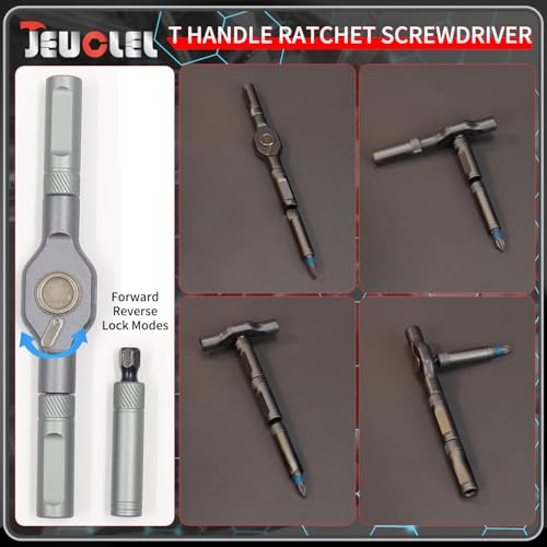 33 in 1 Magnetic Screwdriver, Multi Bit Ratcheting Screwdriver Set