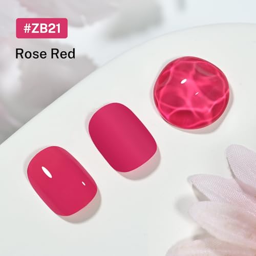 OpenLive 16.5ml Rose Red Nail Polish Large Volume Nail Polish - color: Rose Red
