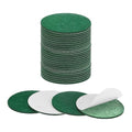 M METERXITY 30-Pack Lamp Base Felt, 2.5 Inch Dia. 2mm Thick Self Adhesive Round Fabric Felt Pads for Lamp/Furniture/DIY, Non-Slip Fiber Backed Patch Circles with Adhesive Backing [Green] - color: Green, size: 2.5" Dia