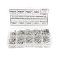 #4-40 UNC 304 SS Phillips Pan Head Screws Hex Nuts & Washers Kit - size: #4-40UNC