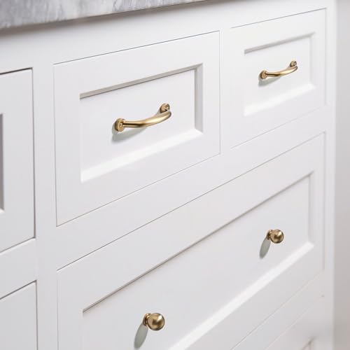 AVICCI 10 Pack Cabinet Pulls 8"/203mm Champagne Bronze Heavy Duty Solid Cabinet Handles cabinets Dressers Kitchens Handles Bathroom cabinets Cabinet pulls - color: Champagne Bronze, size: 8"(203mm)Hole Center-5Pcs
