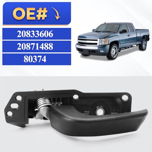 X4XZ 20833606 Left Driver Side Interior Door Handle Kit OE# 20871488, 80374