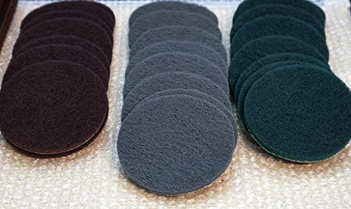 4 Inch 26 PCS Scouring Pads Drill Brush Power Scrubber Cleaning Kit - size: 4 Inch 26 Pieces
