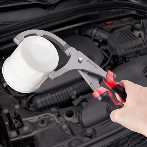Spurtar Oil Filter Wrench Set, 9'' & 12'' Universal Oil Filter Removal Tool - size: 9" & 12" Pliers: 1-3/4" - 3-3/4"