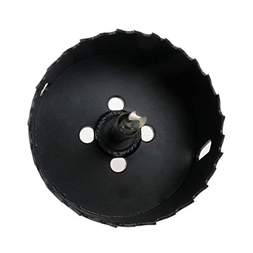 75mm/2.95" Dia Toothed Bi-Metal Hole Saw Drill Bit Saw Drilling Tool - color: black, size: 2-61/64" (75mm)