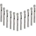 1/4" Diamond Hole Saw Set, Diamond Drill Bits Set for Ceramic | Glass Drill Bits for Tiles, Bottles, Pots, Marble, Stone 11PCS - size: 1/4 in