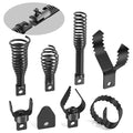 POPULO 8-Piece Drain Snake Drill Attachment - Tackle Any Clog with Precision,Commonly Used in POPULO 50FT-100FT AC Drain Cleaning Machine,Suitable for 5/16-inch to 3/4-inch Drain Snake Cable - style: 8 - Piece