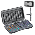 42 in 1 Magnetic Ratchet Screwdriver Set, Multi Bit DIY Magnetic Screwdriver Set with Detachable Ratchet Handle, Portable Precision Repair Tool Kit for Furniture, Electronics, Bicycle New Tools 2026 - size: 42 in 1