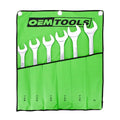 OEMTOOLS 6-PC SAE Jumbo Angle Head Combination Wrench Set 1-3/8" to 2" - style: 6 Pc SAE Angle Head