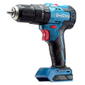 Dong Cheng 20V Brushless Heavy-duty Impact Drill, 443 in-lbs, 27000 BPM, 1/2" Keyless Metal Chuck, 20+1+1 Clutch, Cordless Hammer Drill for Drilling Brick Wall, Metal, Wood, Bare Tool - style: 443in-lbs Bare Tool