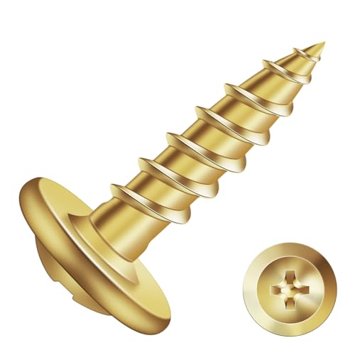 #8 x 5/8" Wood Screw 500Pcs Alloy Steel Standard Thread Truss Head Fast Self Tapping by SG TZH - size: #8 x 5/8"