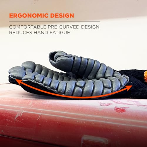 Ergodyne ProFlex 9000 Certified Lightweight Anti-Vibration Work Glove, Medium,Black - size: Medium (Pack of 1)