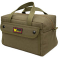 G & F Products Waxed Canvas Military Duffle Bag, 24 Inch, Heavy Duty Travel - color: Olive Green