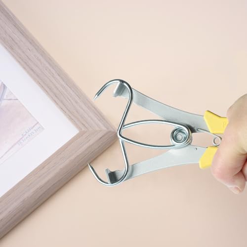Miter Spring Clamps Kit for Woodworking - size: 13 Clamps / 1 Pliers / 1 Clamp Clip