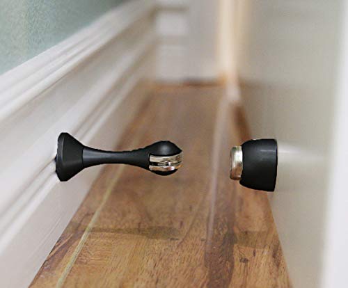 Magnetic Door Stop - Charcoal Black - 1pc - color: Charcoal Black