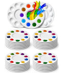 Mr. Pen-Bulk Round Paint Tray Palettes, 24 Pack - size: 24 Pack
