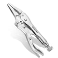 WORKPRO 4-1/2 inch Mini Long Nose Locking Pliers - size: 4-1/2"