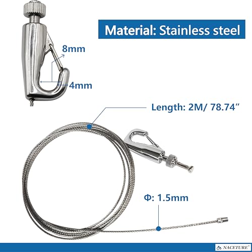 Picture Hanging Hook (Hidden Picture Rope Hook 2M) - style: Hidden Picture Rope Hook 2M