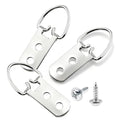 D-Ring Picture Hangers with Screws 30 Pack Hangers for Picture Frame 2Hole - size: 2hole_30pcs