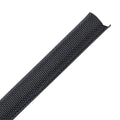 Black Braided Wire Loom Mesh Woven Split Sleeving 3/8''-18ft - style: 3/8" - 18 Feet