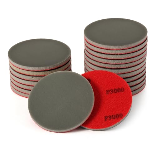 MAXMAN 20Pcs Sanding Sponge Set, 3" Foam Sanding Pads, 3000Grit for Wood - style: 3000 Grit
