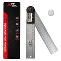 S&F STEAD & FAST Stainless Steel Digital Angle Finder Tool, 7 Inch / 200 mm - size: Full Size