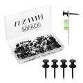 FUZANWJ 50Pcs Double Headed Picture Hanging Nails, Picture Hangers, 50pcs