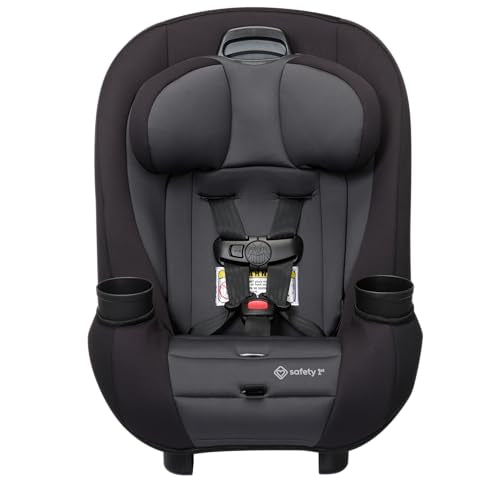 Safety 1st Ellaris 3-in-1 Convertible Car Seat, Slim Fit Design, Rear & Forward-Facing, 5-Position Headrest, Travel-Friendly with Machine-Washable Seat Pad, Smokey Haze - color: Smokey Haze