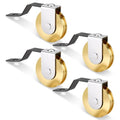 4 Pack Sliding Screen Door Rollers, 1 Inch Screen Door Rollers Replacement