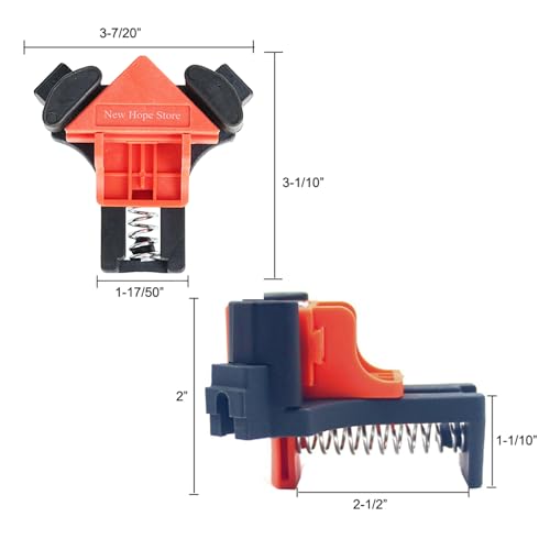 Woodworking 90 Degree Angle Corner Clamps, Light-Duty Right Angle Clamp