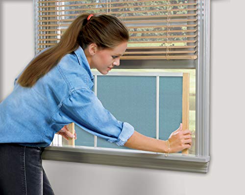 Frost King 2AWS1145 WB Marvin Adjustable Window Screen, 10" high, fits 25 - 45" wide, 2-Pack - style: 10" High x Fits 25-45" Wide (2-Pack) - Filter