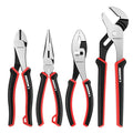 ARROW 4-Piece Pliers Set, CR-V Steel