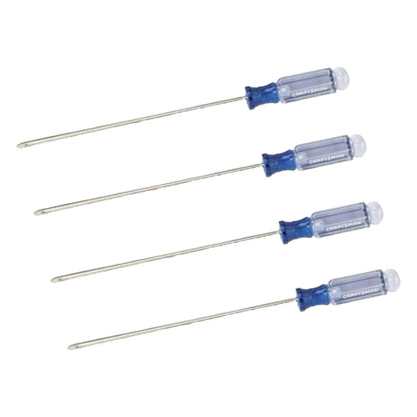 CRAFTSMAN Screwdriver Set, Slotted & Phillips, 14Piece (CMHT65045) (Pack of 4) - size: (Pack of 4)