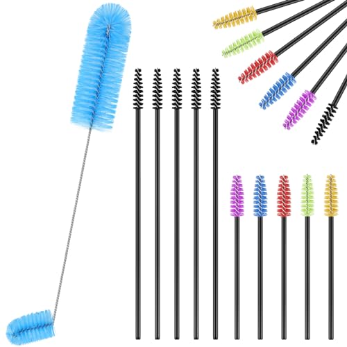 Hummingbird Feeder Cleaning Brush, 19 Pieces 3 Size, Blue - color: Blue