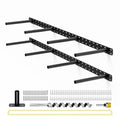 2pcs Floating Shelf Hardware Heavy Duty Hidden Shelf Brackets Support,Wall Mounting Invisible Floating Shelves Bracket with Jig (40" x 8" x 1.5") - size: 40" x 8" x 1.5"