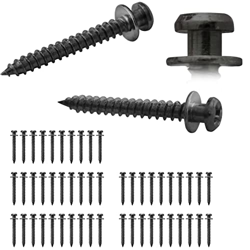 50Pcs Drywall Balck 4-in-1 Bear Claw Double Headed Picture Hangers - size: Black Zinc