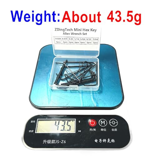21pcs Mini Hex Key Set,Mini Hex Wrench sets Tool Kit,Imperial L Shape Micro Allen Wrench, 0.028, 0.035, 0.05, 1/16", 5/64", 3/32", 7/64", Each 3 Set. - size: Mini Hex Key Set-21 pcs for all size-Black