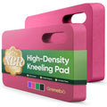 Grenebo 2-Pack Kneeling Pads, Extra Thick NBR, 17.3 x 11 x 1.6 in, Pink - color: Pink