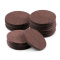 16Pcs 3” Felt Furniture Pads for Sofa Felt Pads for Hardwood Floor Round Table Pad Furniture Feet Protectors for Sofa Anti Scratch Floor Protectors Self Adhesive for Table Legs, 5mm Thick, Brown