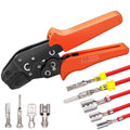 Twidec/Wire Crimping Pliers 26-16AMG Wire Crimping Tools with Ratchet,Manual Crimp Fold Tool For Open Barrel Terminal Connectors, Electrical Crimping Tool SN-48B - style: SN-48B AWG26-16
