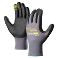 COOLJOB 3/12/36 Pairs Safety Work Gloves, Microfoam Nitrile Rubber Coated - size: X-Large, style: 3 Pairs