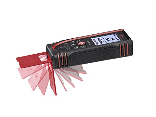 Leica Disto X3 - Range 500ft, Bluetooth, Smart Horizontal, Add/Subtract, Volume, IP67 Dust, Water, Shock Protection, Intelligent end-piece, Rotaing Display, Hand Loop, Pouch.